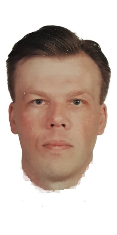 Missing an image for the person's face.